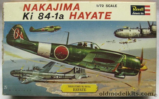 Revell 1/72 Nakajima Ki-84-1a Hayate Frank - (Ki-84), H637-50 plastic model kit